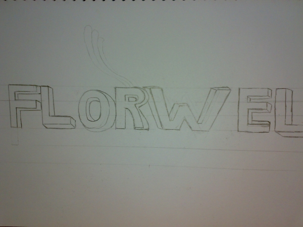Creation of Flower: Step 1